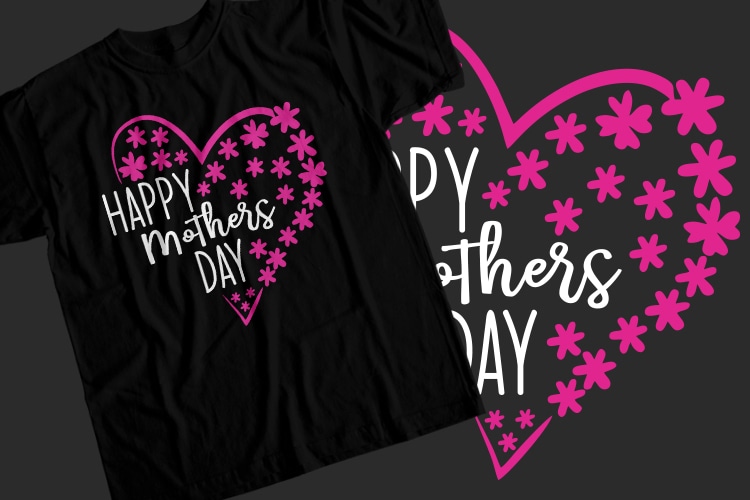 Happy Mothers Day T-Shirt Design