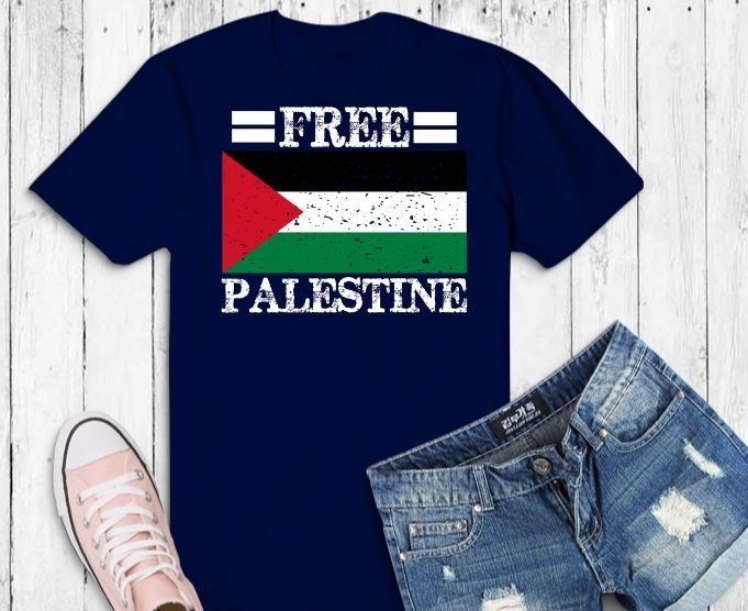 Palestine Flag SVG PNG Bundle Palestinian Flag Cricut Cut Files