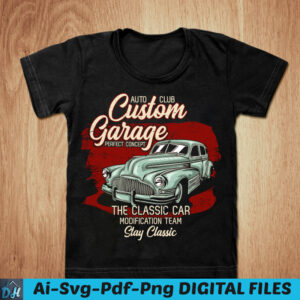 primitive car shirt