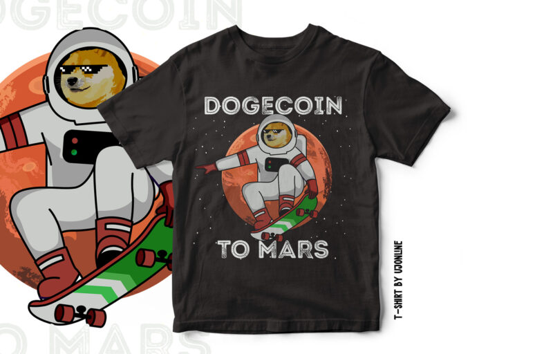 DogeCoin T-Shirt Design Bundle – Trending CryptoCurrency