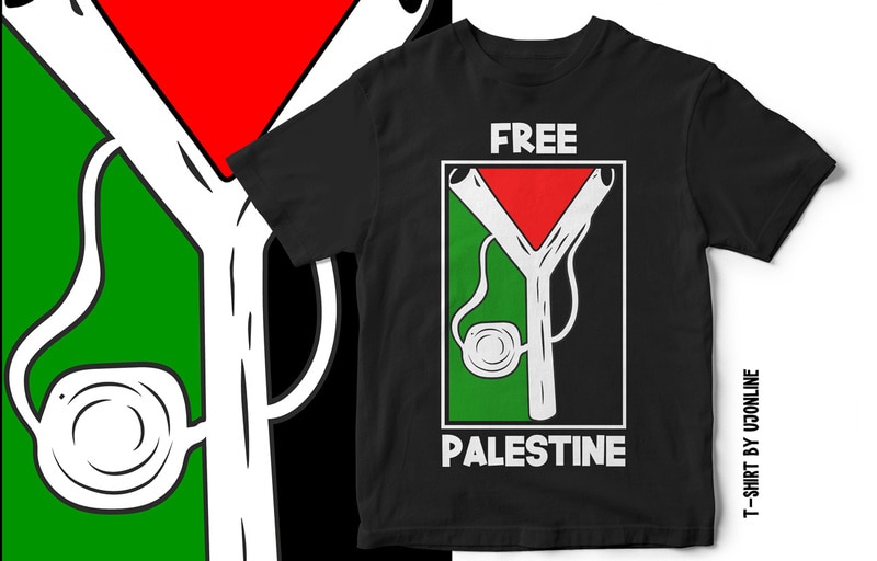 Free Free palestine – palestine movement t-shirt design – free gaza