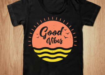 Good vibes t-shirt design, Vibes shirt, Summer shirt, Summer Paradise, Sunrise t shirt, Sunset tshirt, Funny Summer vibes tshirt, Summer tees