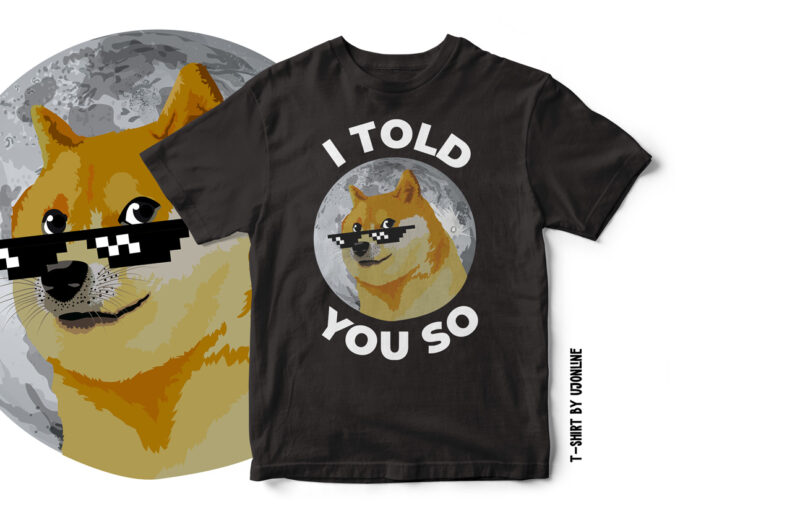 DogeCoin T-Shirt Design Bundle – Trending CryptoCurrency