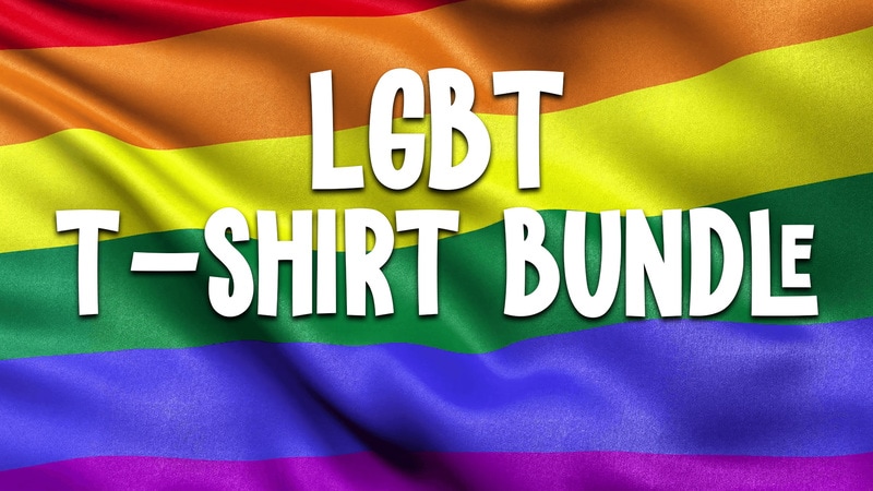 Free Lgbt t-shirt bundle