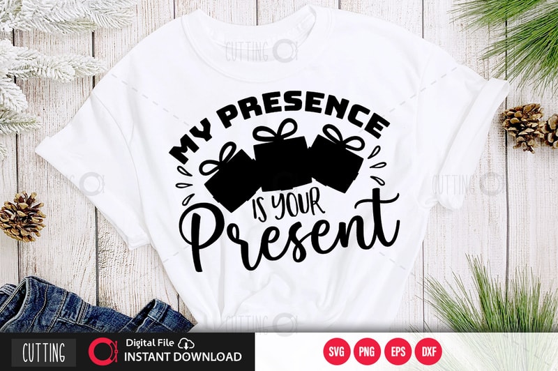 amazon-funny-my-presence-is-your-present-t-shirt-clothing