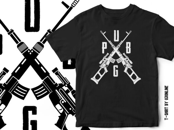 Pubg gaming t-shirt design, pubg svg