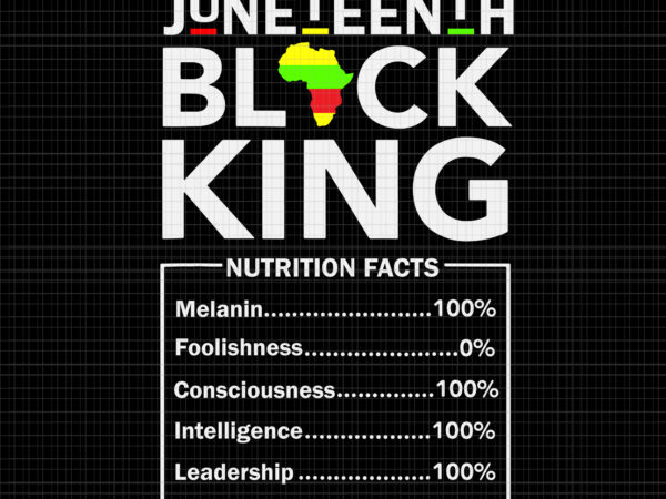 Juneteenth black king nutritional facts svg, juneteenth black king nutritional facts, juneteenth black king svg, juneteenth black king vector clipart