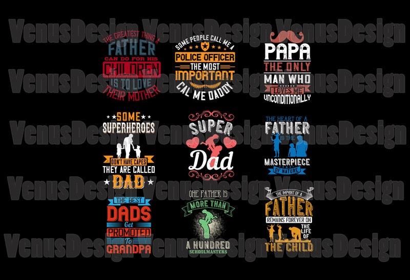 10 Fathers Day T-shirt Designs - Buy t-shirt designs