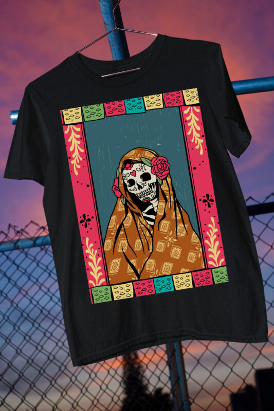 Day of Dead / Dia De Los Muertos / Skulls/ Catrina / Calaveras/ Mariachi / Hispanic/ Halloween / Dead/ Bones / Sugar Skull/ Best Seller Top Trending