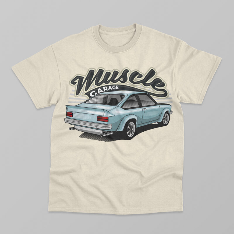 Classic car t-shirt design bundle collection vol. 5 - Buy t-shirt designs