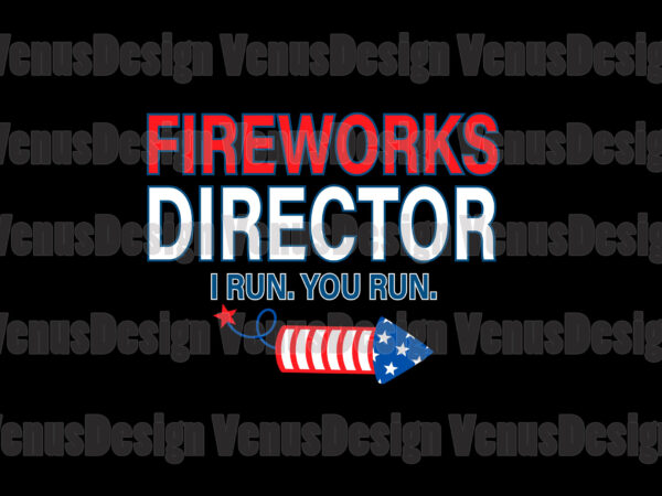 Fireworks director i run you run editable design