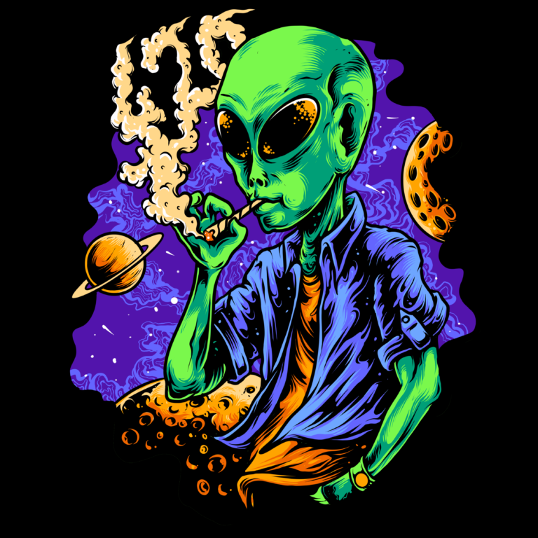 Alien smoke - Buy t-shirt designs