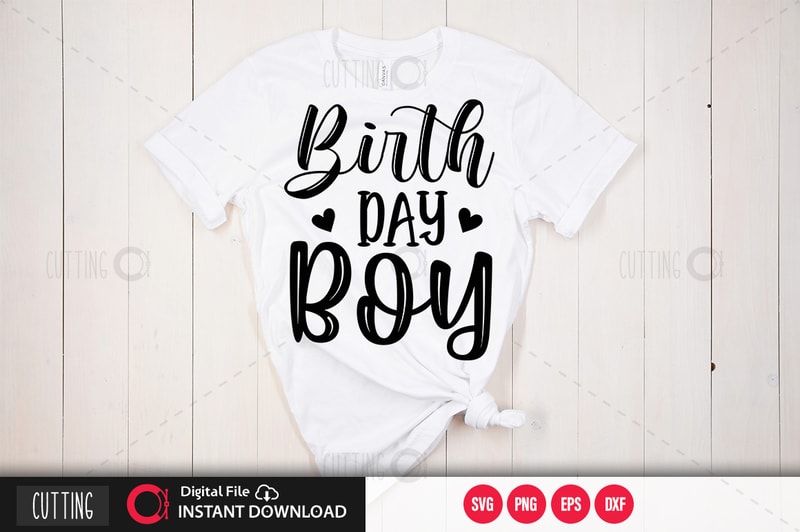 Free Birth day boy svg design,cut file design