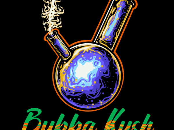 Bubba kush t shirt template