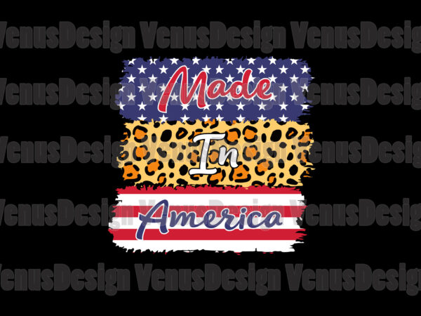 Made in america editable design