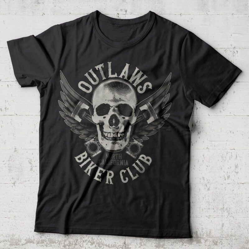 Outlaws biker club - Buy t-shirt designs