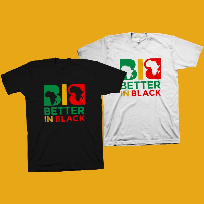 Download Better in black t shirt design - Juneteenth svg - Black ...