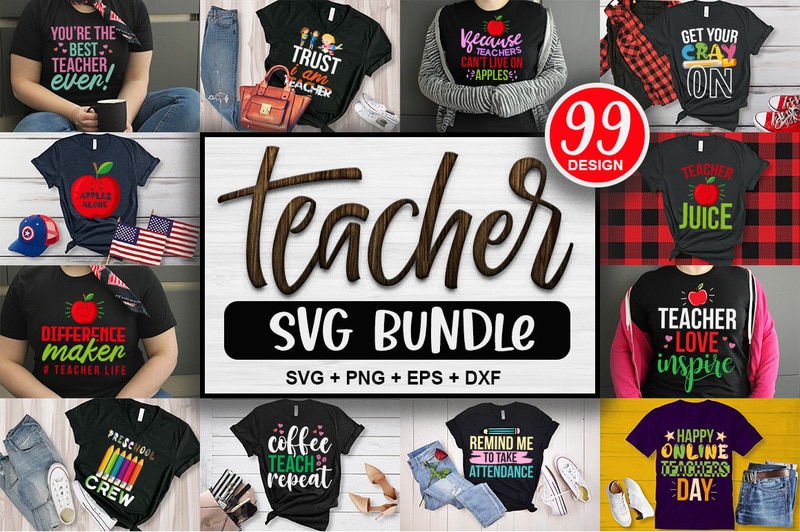 Download Teacher SVG bundle - Buy t-shirt designs