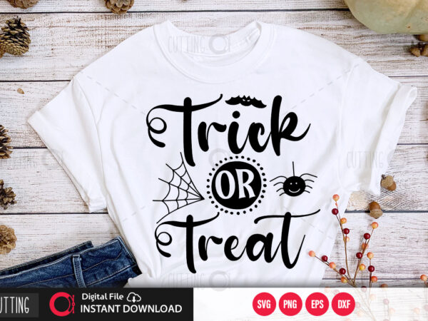 Trick or treat svg design,cut file design