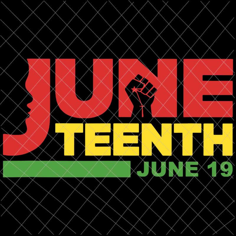 Juneteenth Freedom Day Svg, Juneteenth Svg, Indepedence Day Svg, Juneteenth 1865 svg