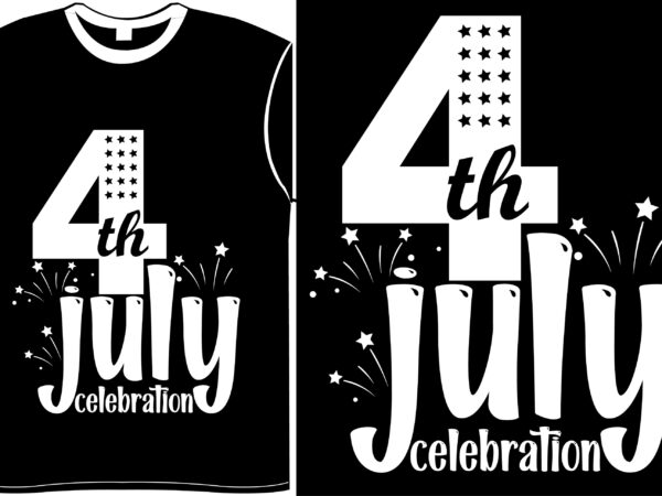 4th of july vector svg ai png print ready t shirt design