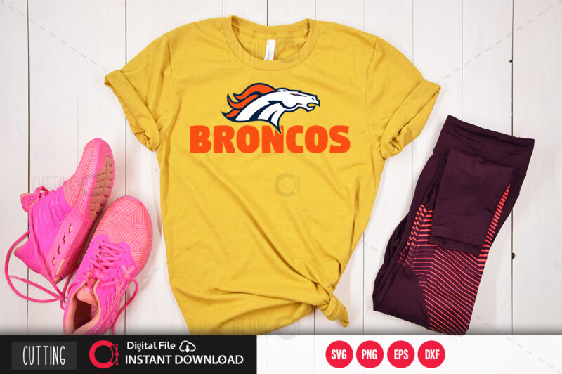 Broncos SVG DESIGN,CUT FILE DESIGN