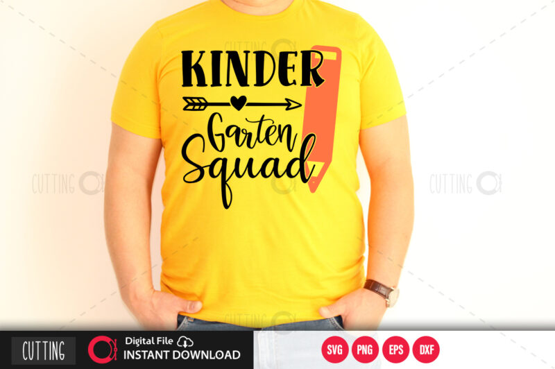 kinder garten squad SVG DESIGN,CUT FILE DESIGN