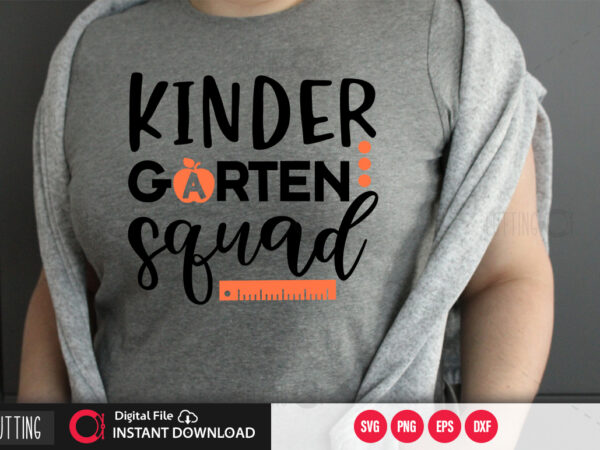 Kinder garten squad svg design,cut file design