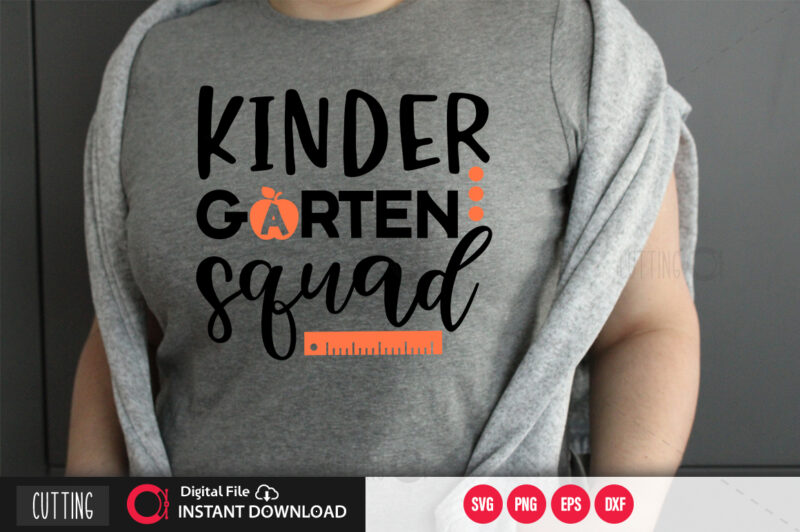 kinder garten squad SVG DESIGN,CUT FILE DESIGN