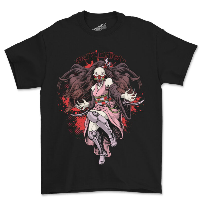 Adult Nezuko kamado mecha anime - Buy t-shirt designs