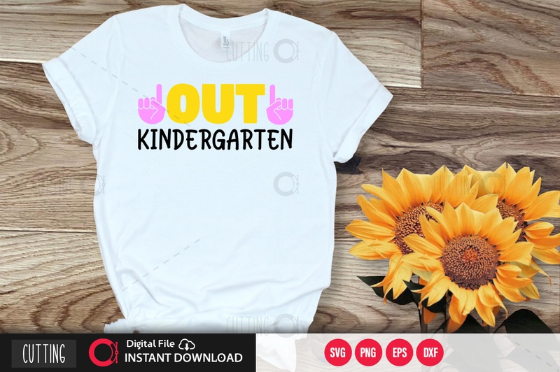 Free Free 329 Kindergarten Svg Peace Out Kindergarten Shirt SVG PNG EPS DXF File