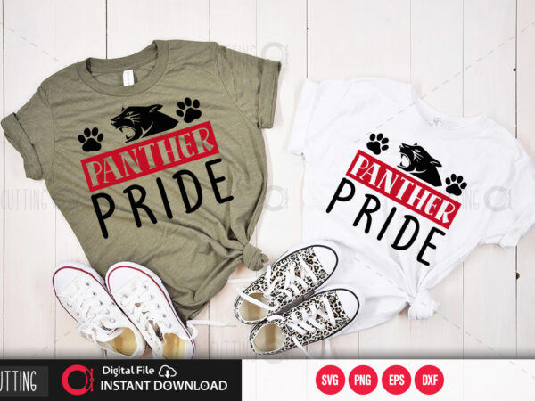 Panther pride svg design,cut file design