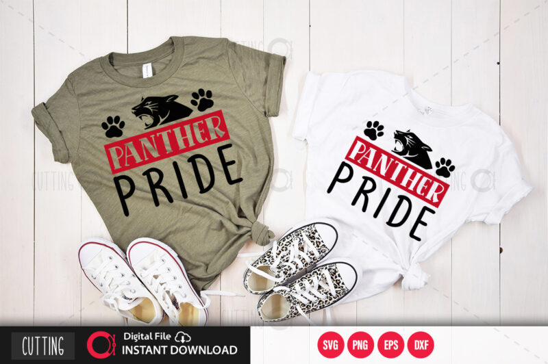 Panther pride SVG DESIGN,CUT FILE DESIGN