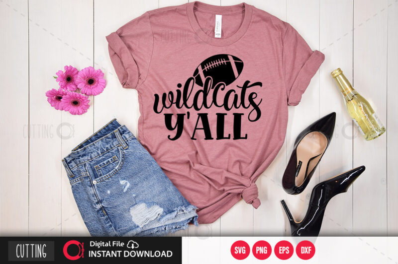 Wildcats yall SVG DESIGN,CUT FILE DESIGN