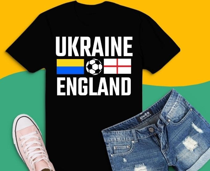 England Ukraine Retro Soccer Jersey Flag Ukrainian Football T-shirt design svg,England Ukraine Retro Soccer Jersey png, England Ukraine,