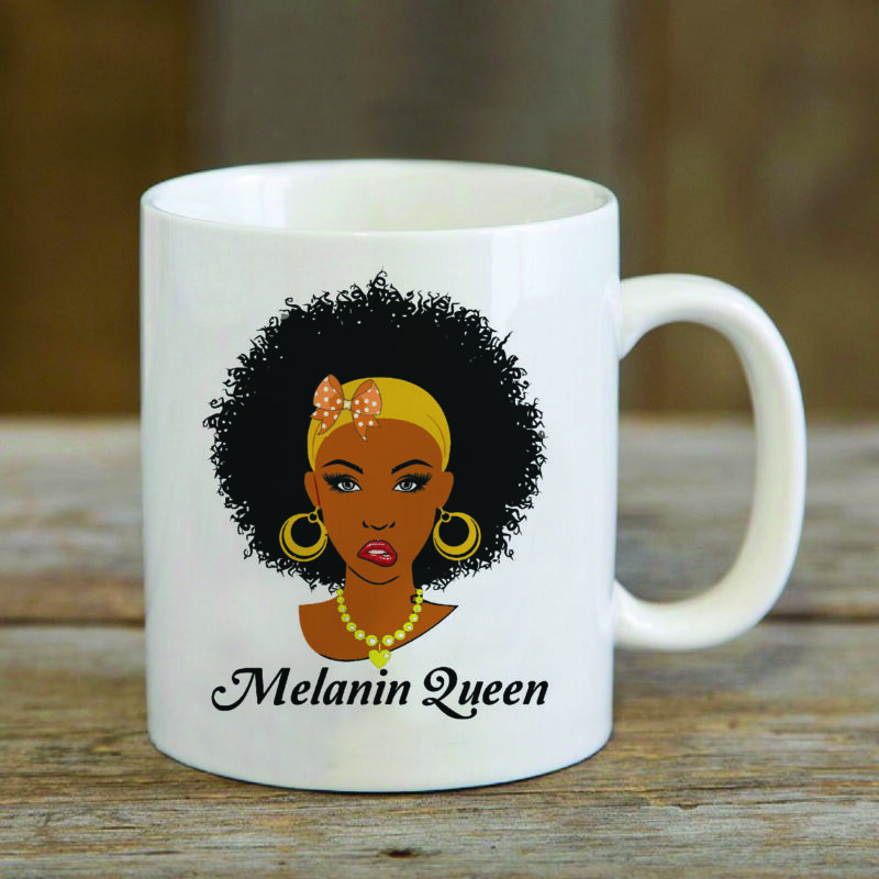 Melanin Queen Black Girl Gifts, Shirt For Black Girl Svg File Diy Crafts Svg Files For Cricut, Silhouette Sublimation Files