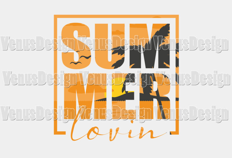 Summer Lovin T-shirt Design