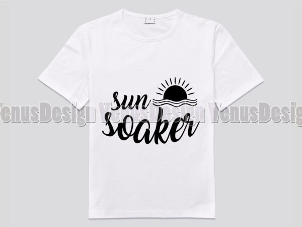 Sun soaker editable design