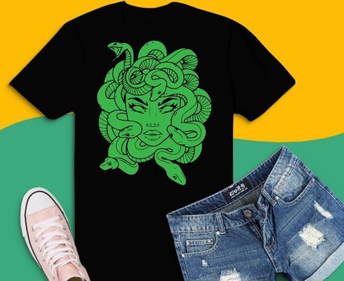 medusa shirt design svg, A medusa hippie, psychedelic snakes, greek mythology, Medusa Greek Goddess, Snakes Ancient, Greece Mythology Gothic,