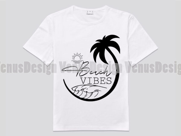 Beach vibes 2021 editable design