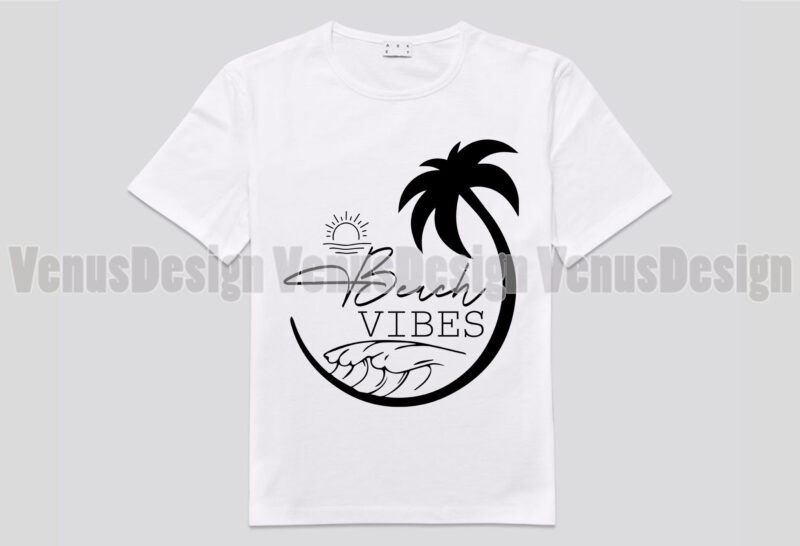 Beach Vibes 2021 Editable Design