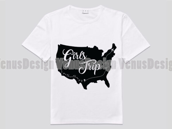 Girls trip cheaper than therapy editable design