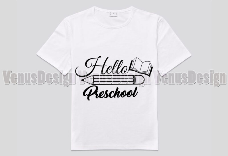 Hello Preschool Editable Design