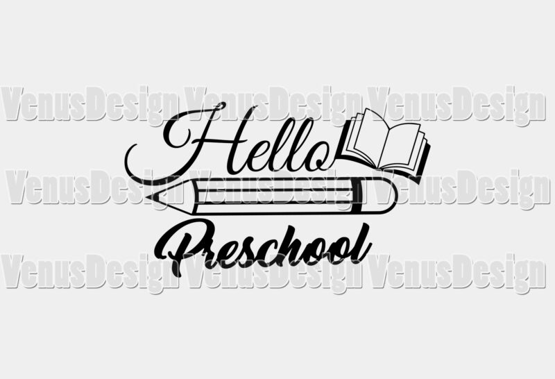 Hello Preschool Editable Design