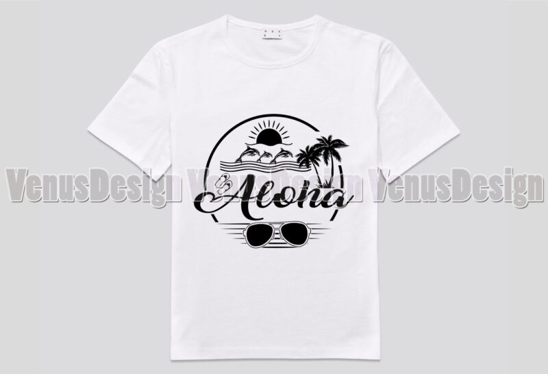 Aloha Summer Beach Trip Editable Design