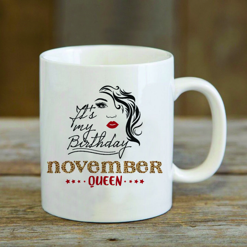 Download Its My Birthday November Queen Gifts, Shirt For Birthday ...