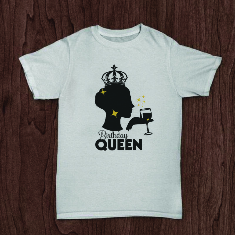 Birthday Queen Gifts, Shirt For Birthday Queen Svg File Diy Crafts Svg Files For Cricut, Silhouette Sublimation File