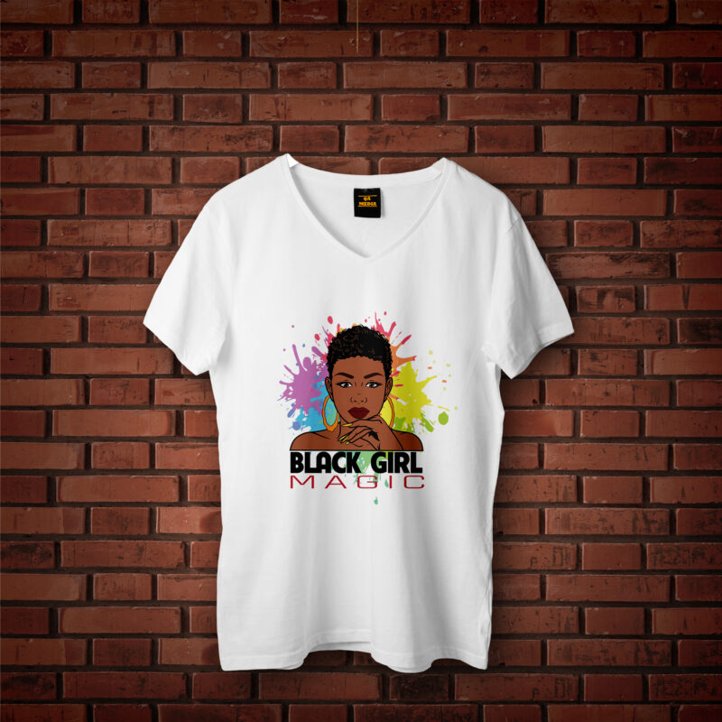 Black Girl Magic Gifts, Shirt For Black Girl Svg File Diy Crafts Svg Files For Cricut, Silhouette Sublimation Files