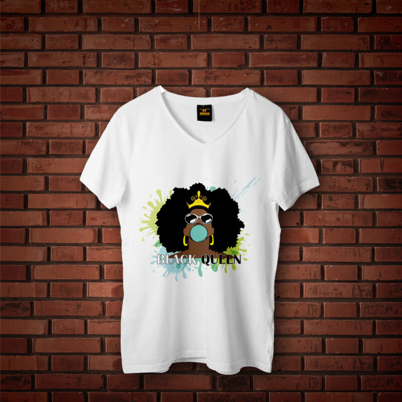 Black Queen Gifts, Shirt For Black Girl Svg File Diy Crafts Svg Files For Cricut, Silhouette Sublimation Files