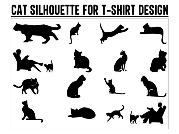 Cat svg, black cat svg, cat design, design cat bundle